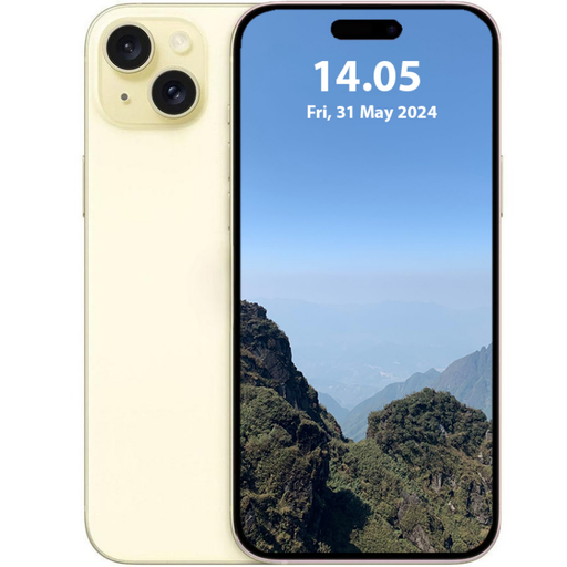 Apple iPhone 15 - 128GB / 256GB / 512GB - Pink, Yellow, Blue, Green & Black - Acceptable - Refurbished Apple