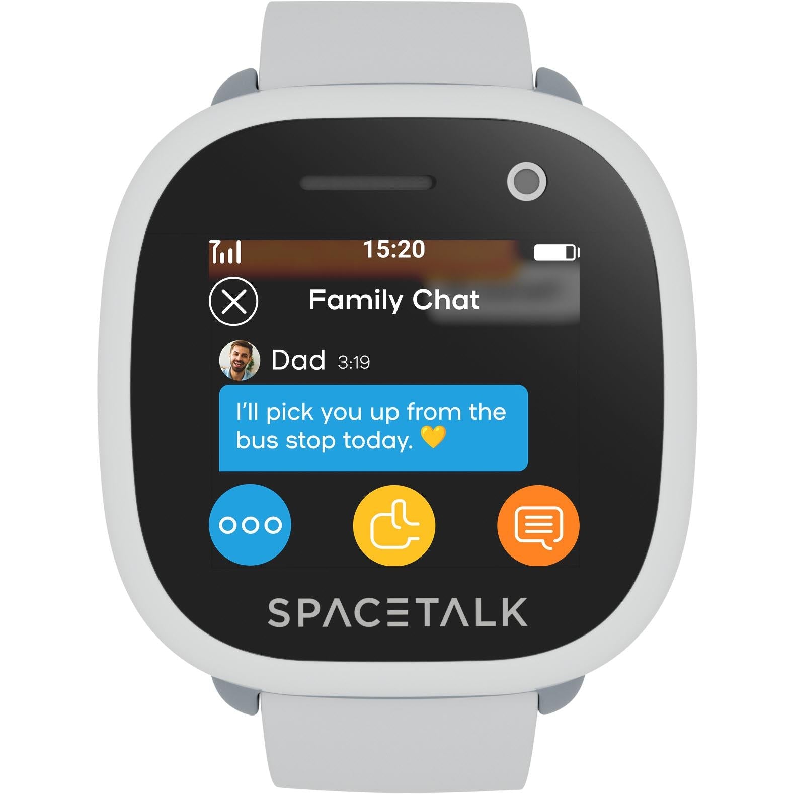 SPACETALK Adventurer 2 Kids Video Smartwatch 4G - Frost (Open Never Used)