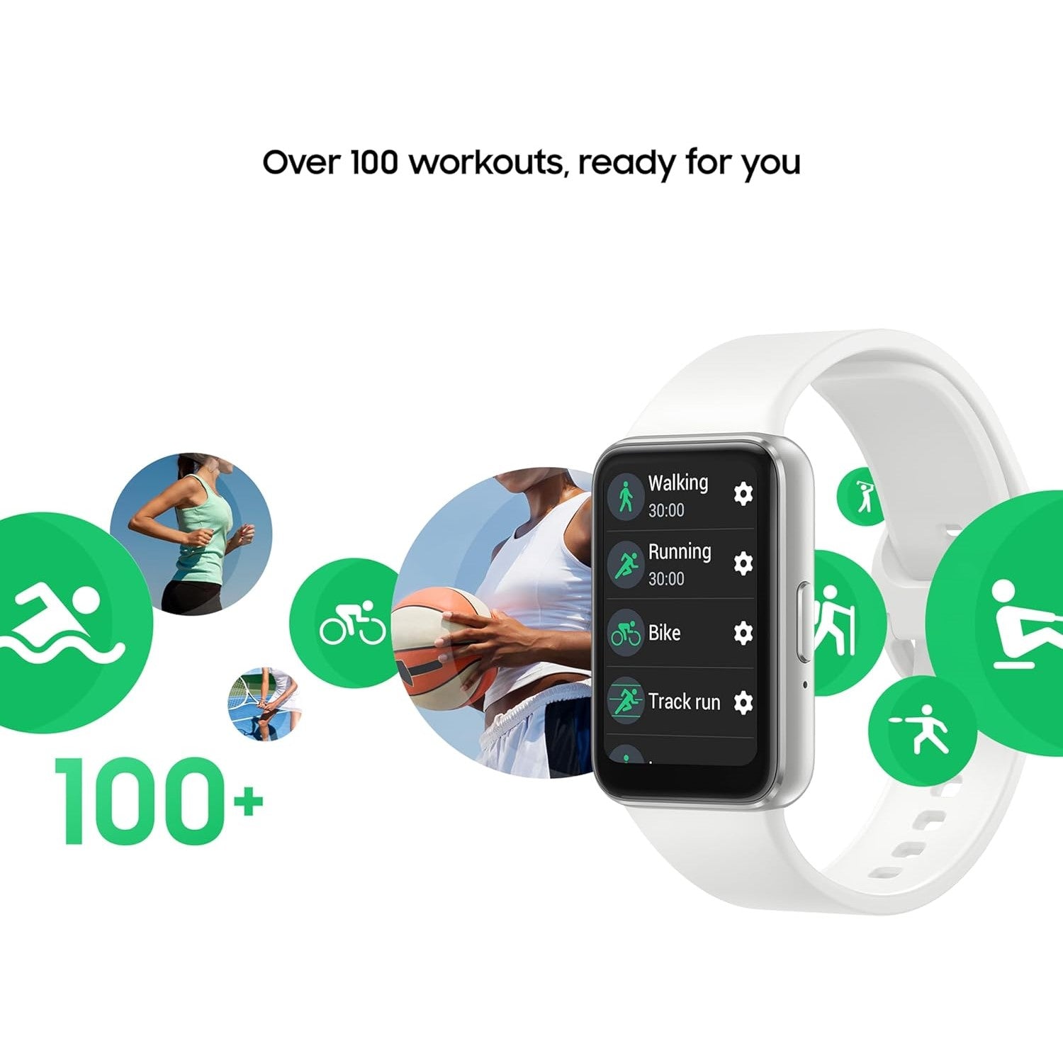 Samsung Galaxy Fit3 - 40mm AMOLED Display, Aluminum Body, Fitness & Amp Health Tracking