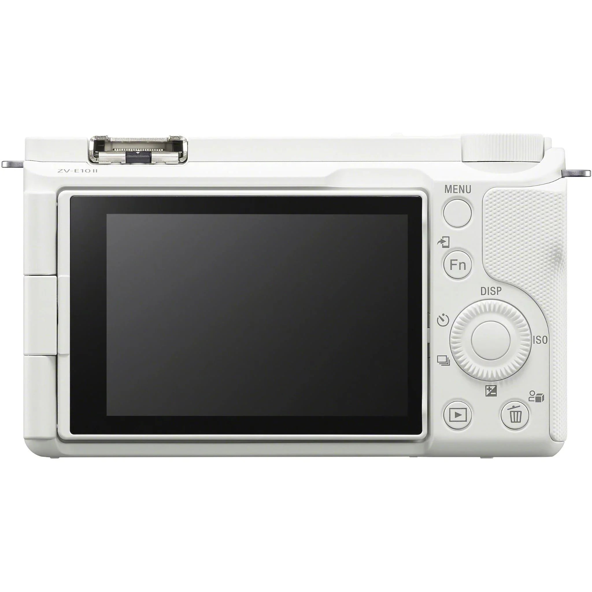 Sony ZV-E10 Mirrorless Camera with 16-50mm Lens (ILCZV-E10L) (White)