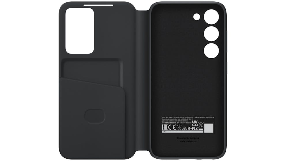 Samsung Galaxy S23+ Plus Smart View Wallet Cover - Black