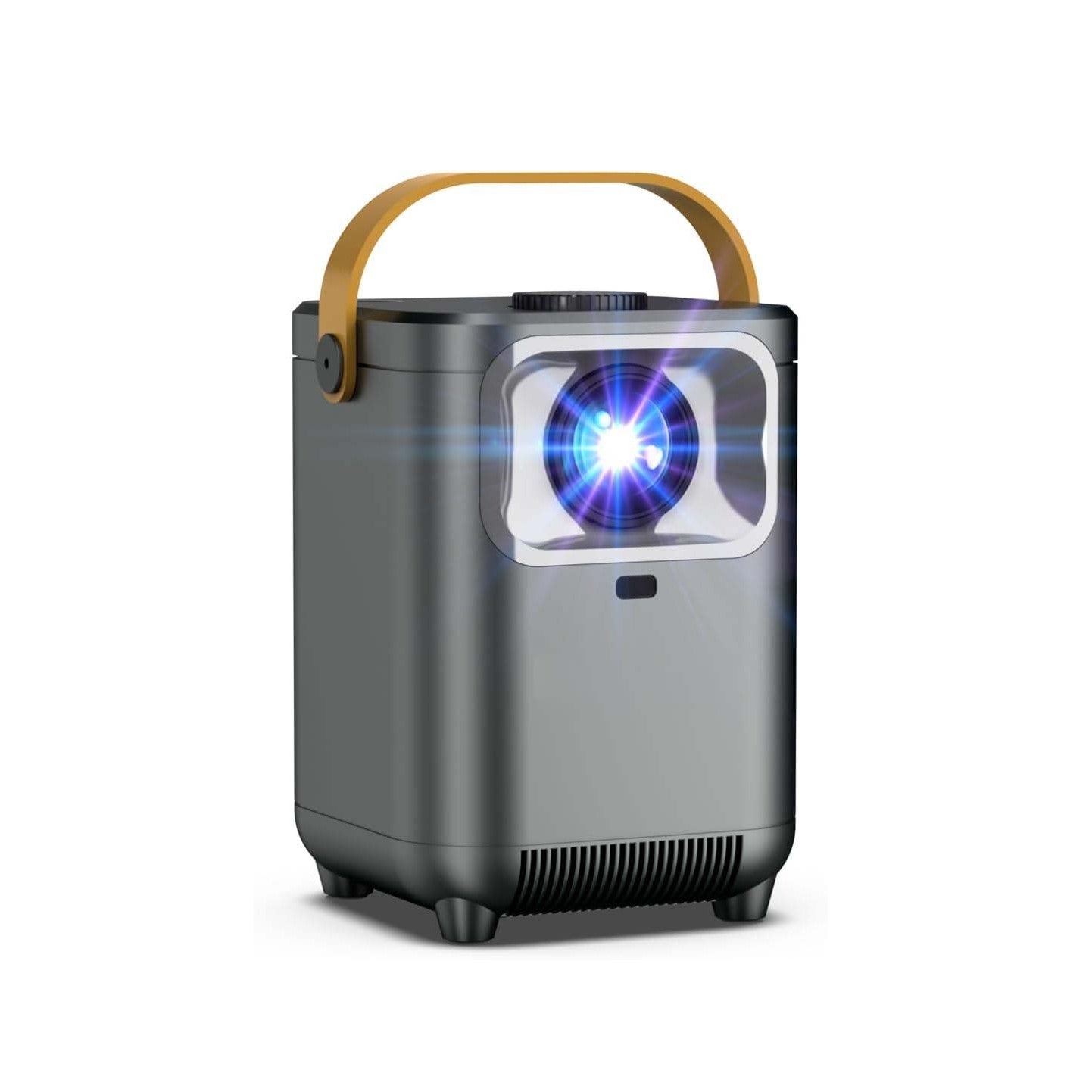 Transpeed S1 Smart Portable 4K Projector - WiFi, Bluetooth, Android 9 - 200'' Large Screen, Lightweight Design - 260 ANSI Brightness, 1080P Support, BT 5.0, WiFi 2.4G