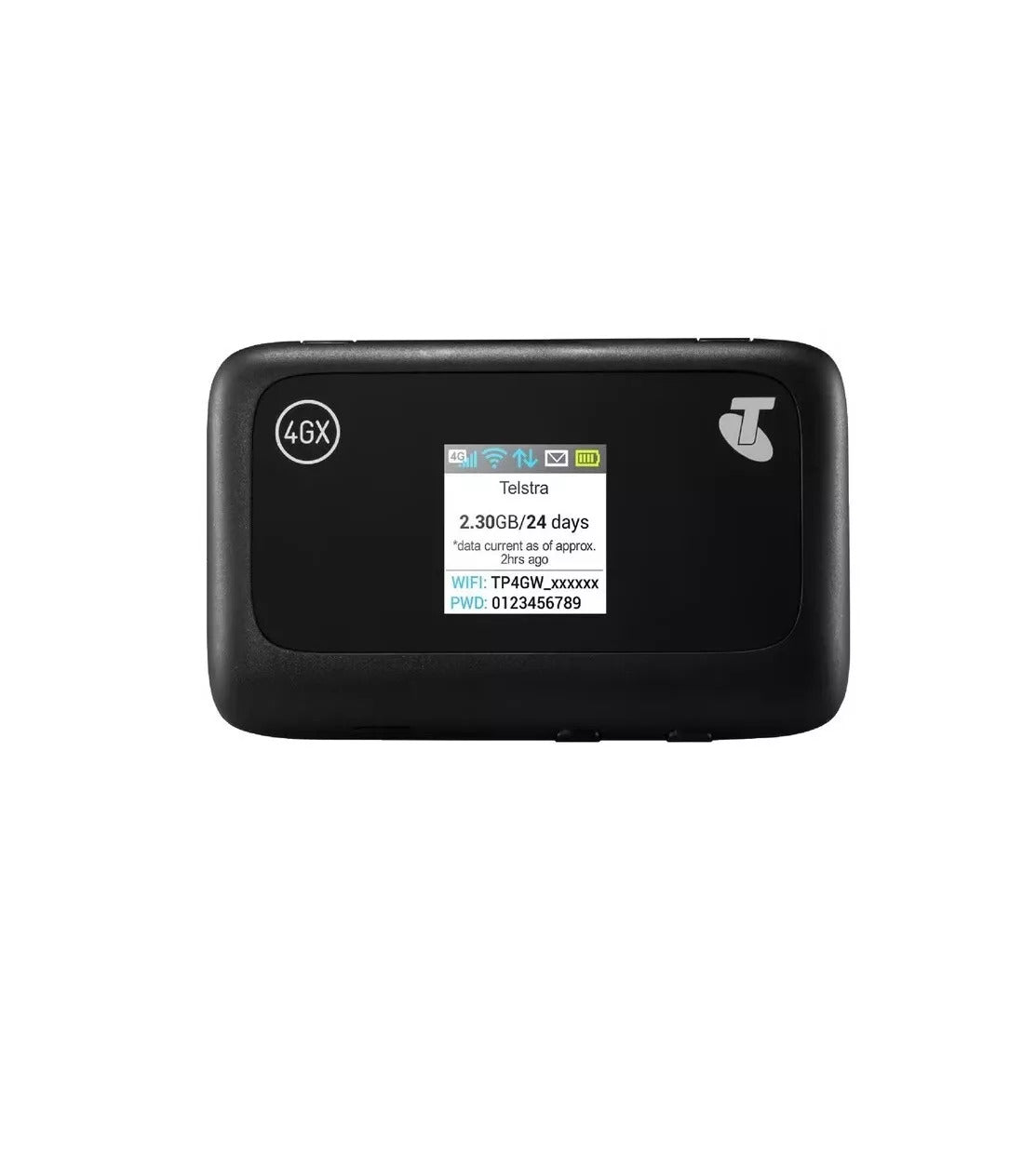 Telstra 4GX WiFi Plus Hotspot Black (Opened Never Used)