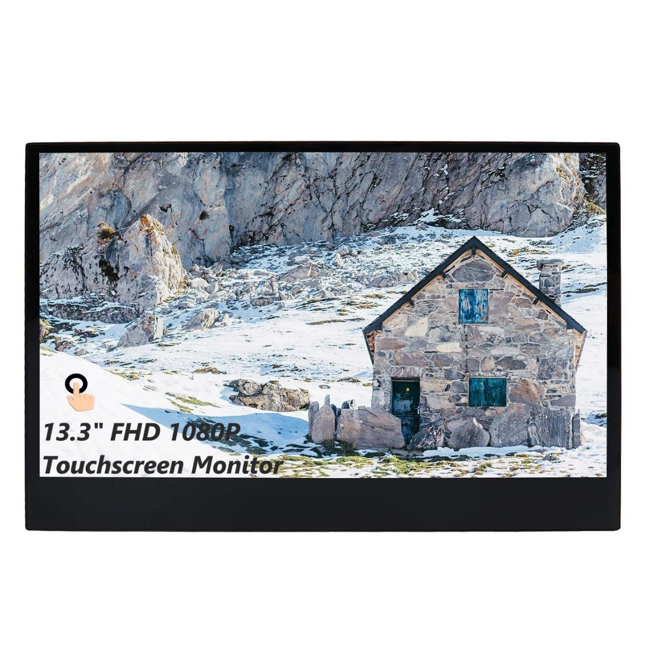 Portable Touch Screen  Monitor 1080P HD with Multi-Devices – 13.3 inch Tristar