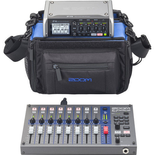 Zoom F-Control for F8n, F8, F6, and F4 Multitrack Field Recorders Zoom