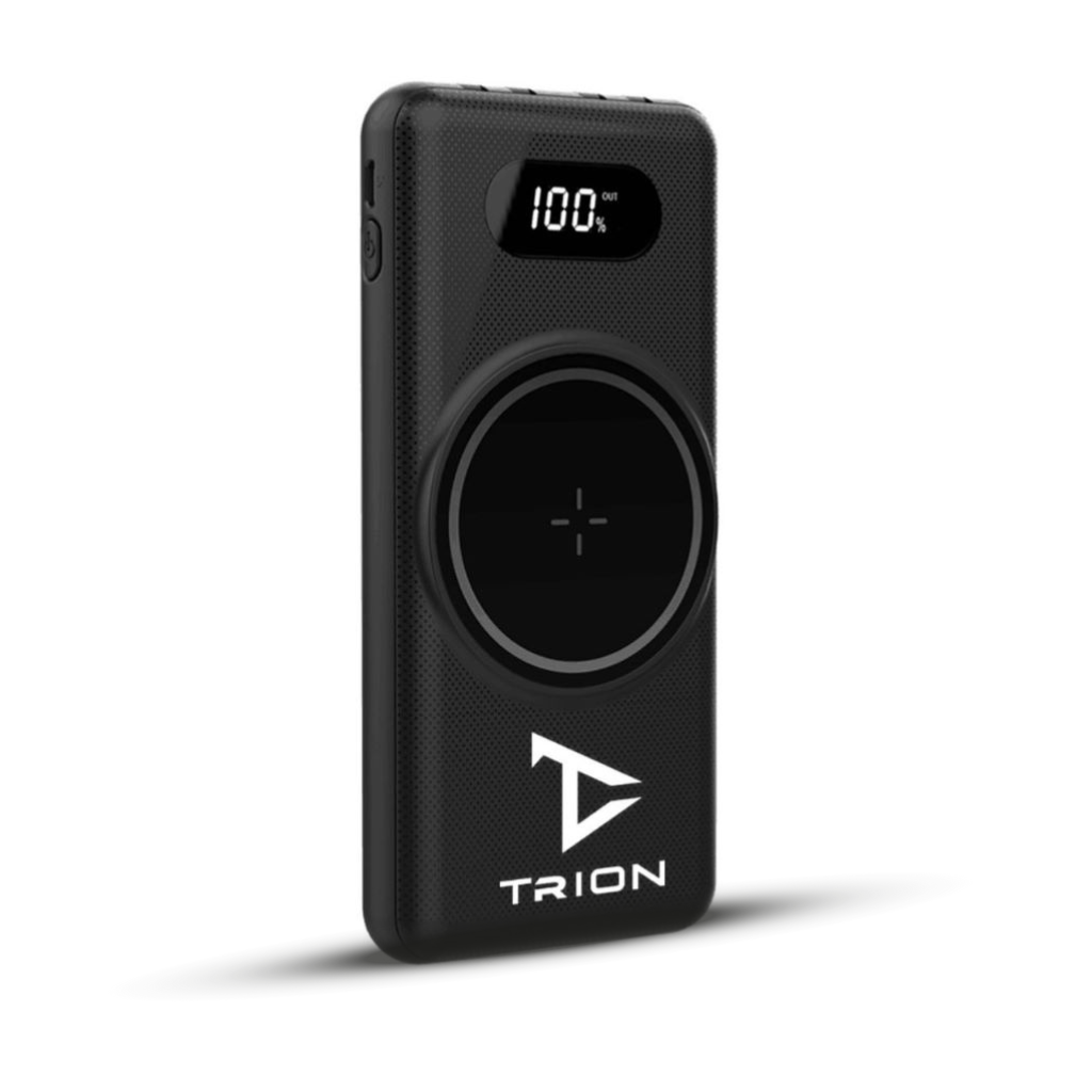 Trion 22.5W PD+15W IS-H13CD 10000mAh Magsafe Magnetic Power Bank with Digital Display, Built-in 4 Cables & Type C Connectivity Trion