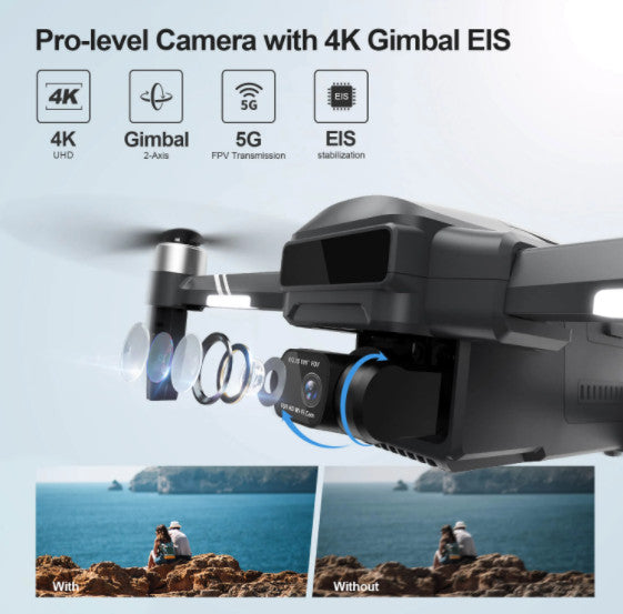 Holy Stone HS600 4K Camera with Gimbal 3KM FPV Drone Holy Stone