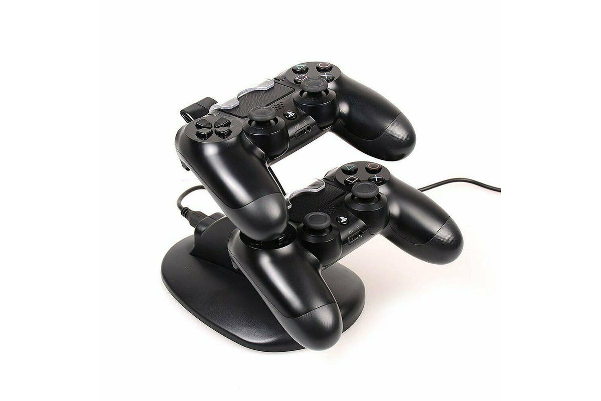 Dual Controllers Charger Charging Dock Station Stand For Sony PS5 Playstation 5 DualSense Controller Tristar