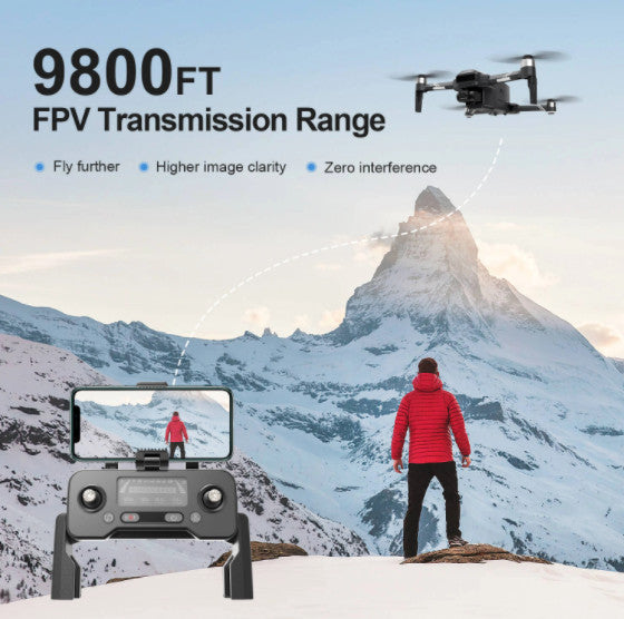 Holy Stone HS600 4K Camera with Gimbal 3KM FPV Drone Holy Stone