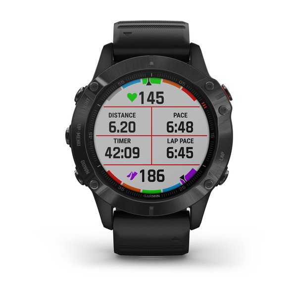 Garmin Fenix 6 Pro Smart Watch – Black with Black Band Garmin