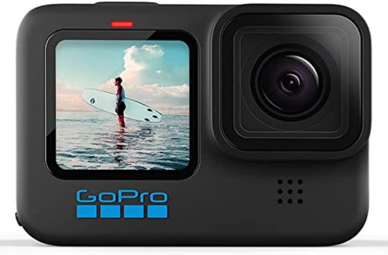 GoPro HERO10 Waterproof Action Camera, 1080p Live Streaming, Webcam - Black GoPro