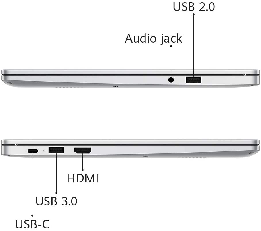 Huawei MateBook Laptop D14 53011WDU i3-10110U 14″ FHD IPS 8GB/256GB Win 10 Home – Silver Huawei