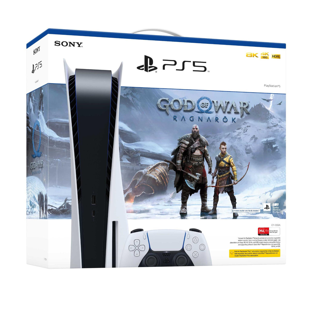 Sony Playstation 5 / PS5 Console God of War Ragnarok Bundle Sony