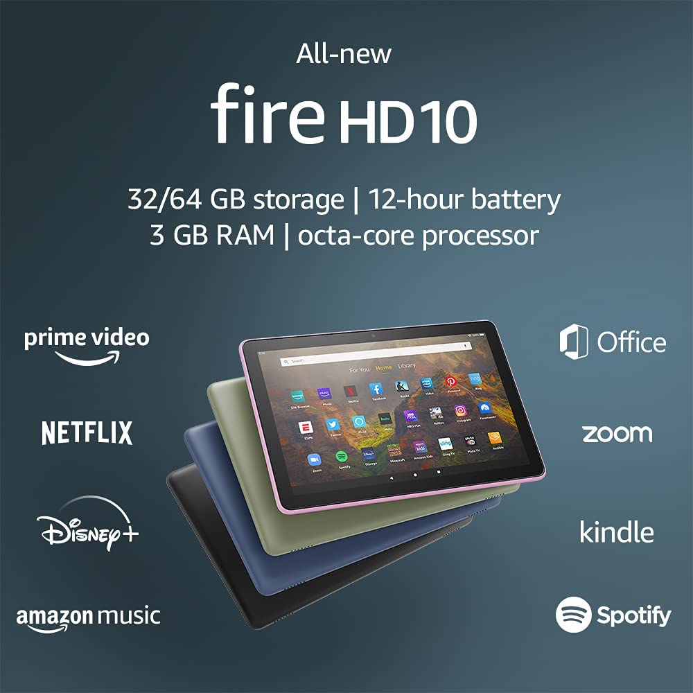 Amazon Fire HD 10 Tablet (2021) 3GB 32GB Amazon