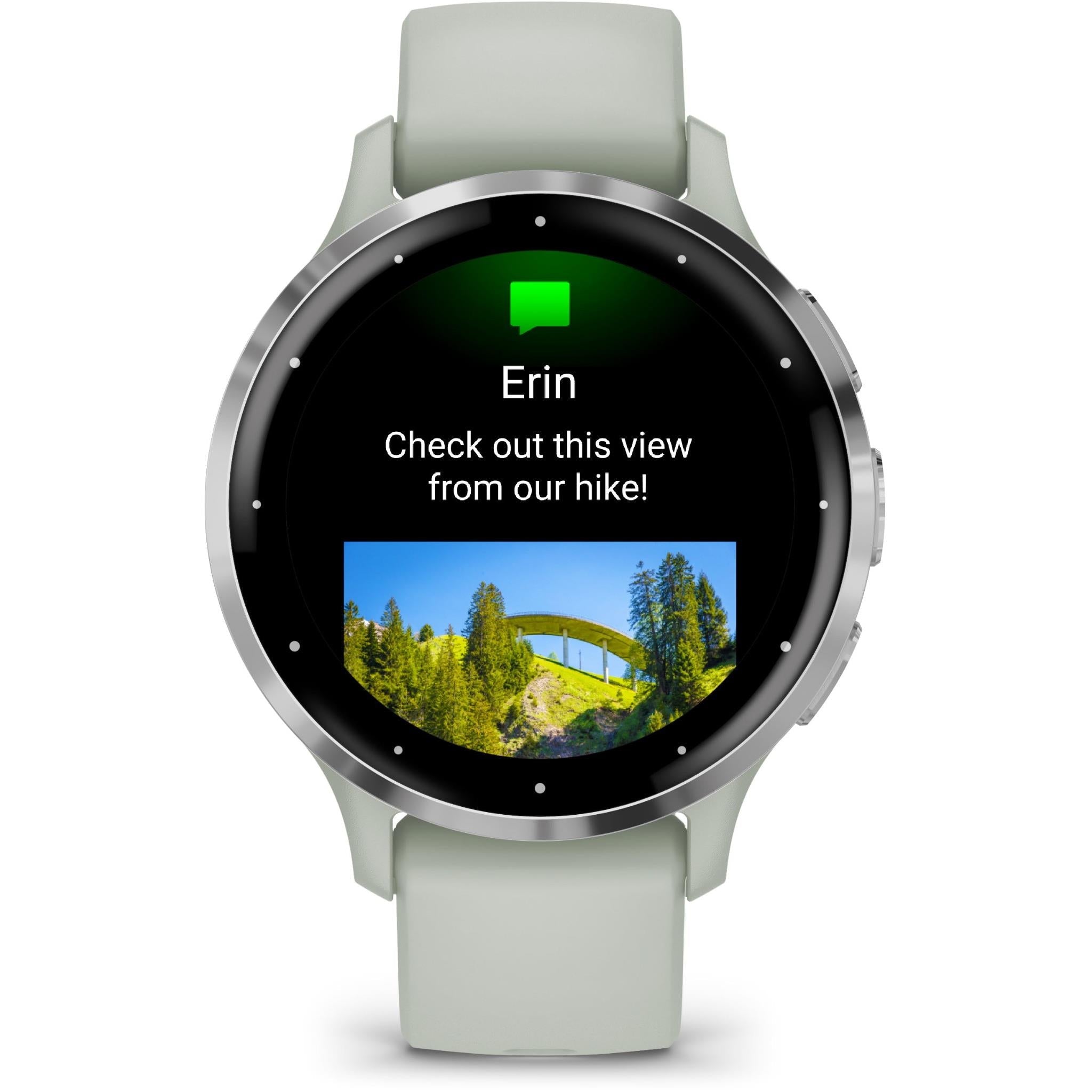 Garmin Venu 3S GPS Smartwatch AMOLED Display Sports Watch -Sage Gray Garmin