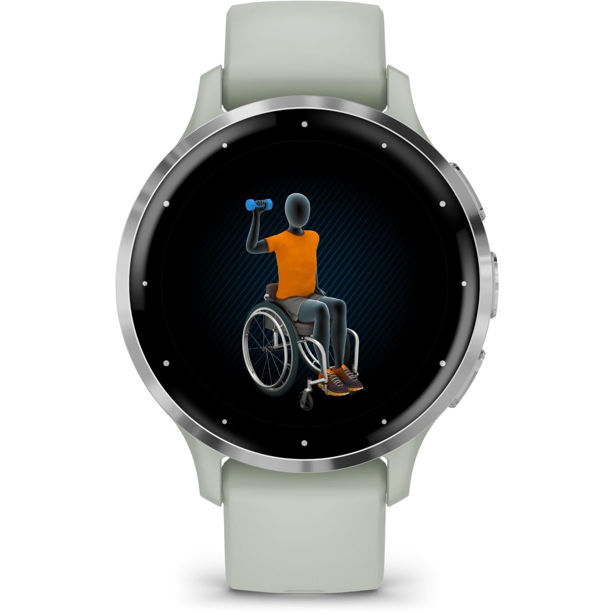 Garmin Venu 3S GPS Smartwatch AMOLED Display Sports Watch -Sage Gray Garmin