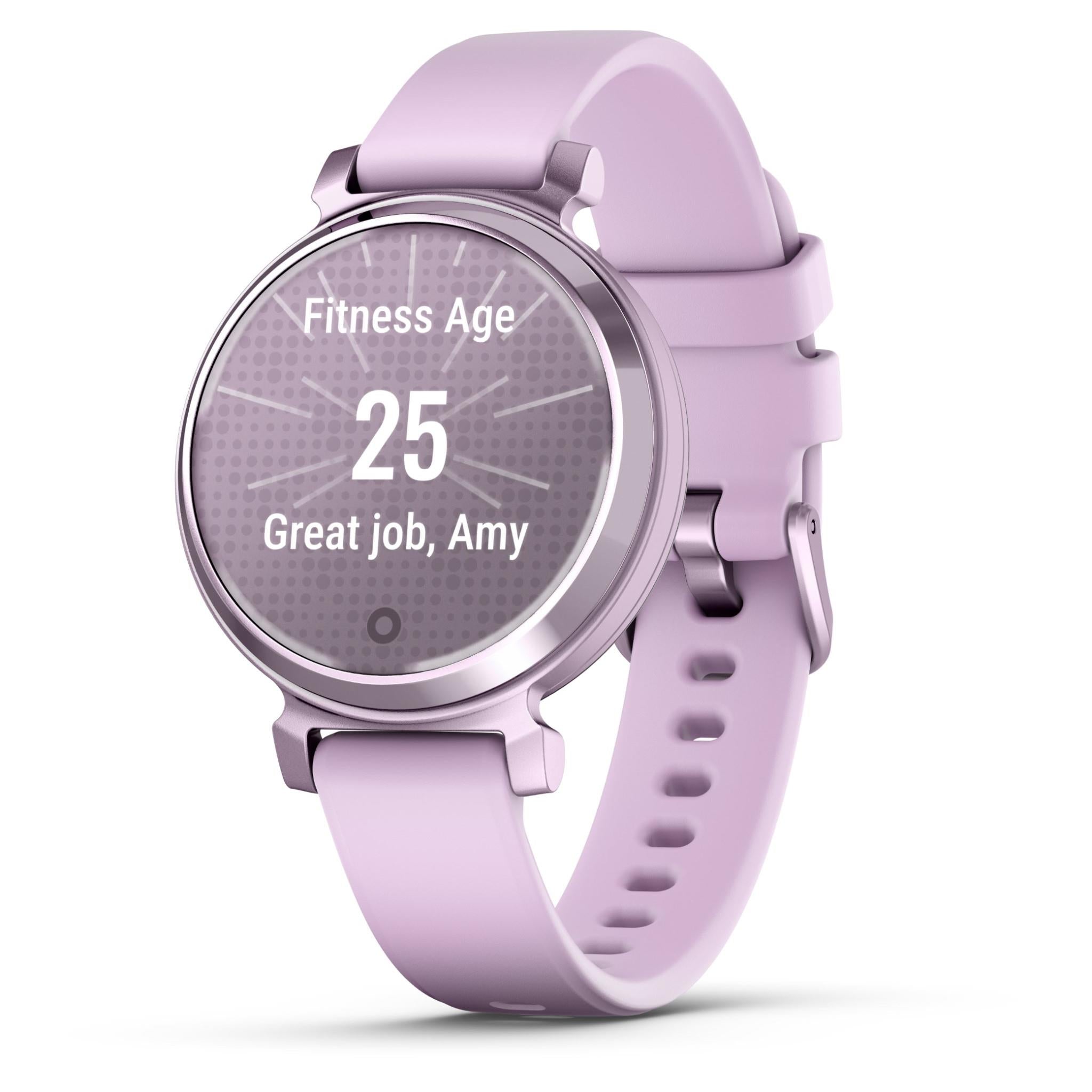 Garmin Lily 2 with Silicone Band -Metallic Lilac Garmin