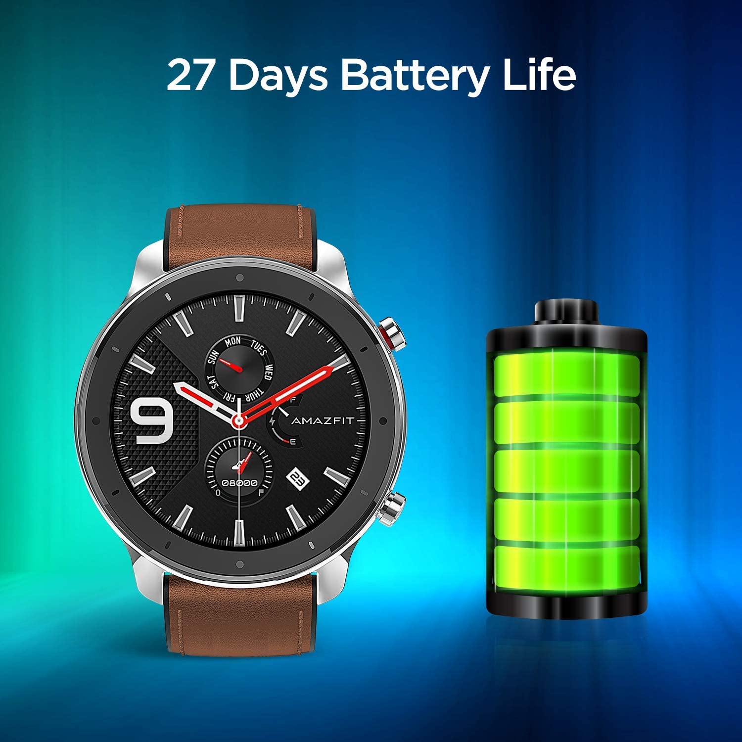 Amazfit GTR Lite 47mm Aluminium Alloy Smart Watch Amazfit
