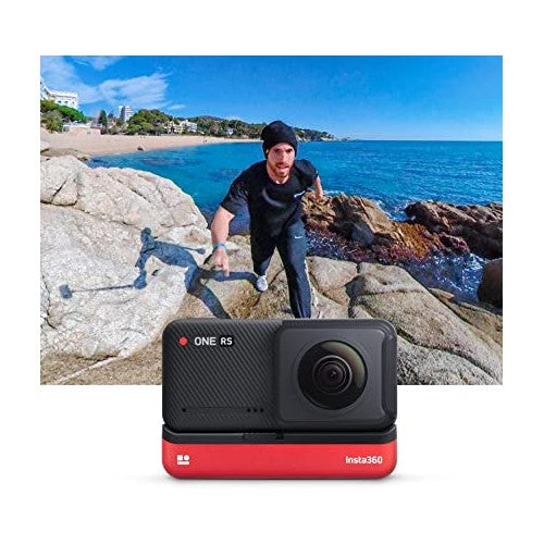 Insta360 ONE RS Twin Edition – Waterproof 4K 60fps Action Camera & 5.7K 360 Camera Insta360