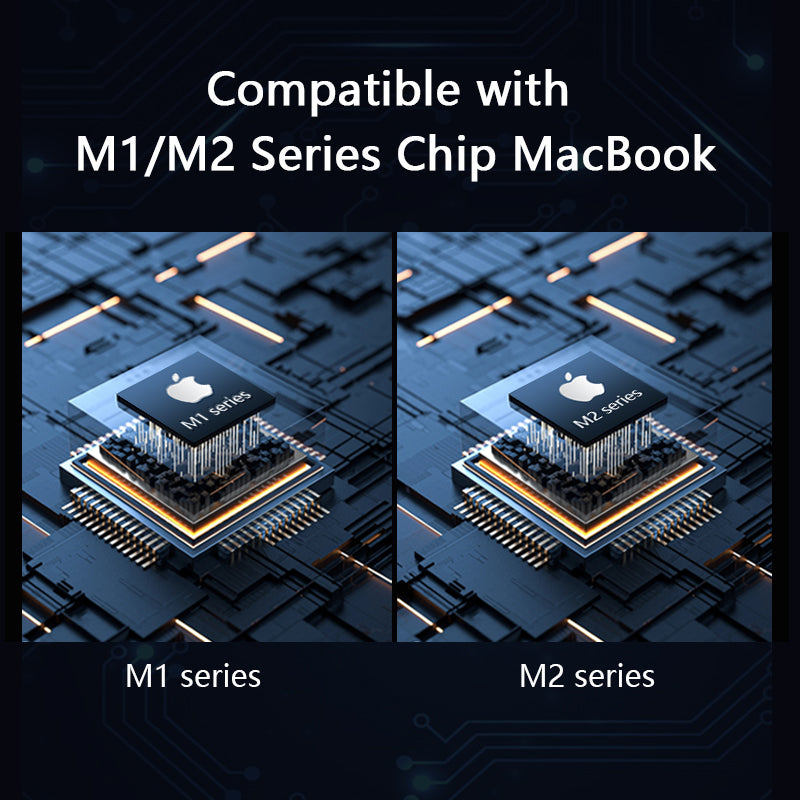 Dual Portable Triple Fold 1080P IPS FHD Monitor Screen Extender Tristar