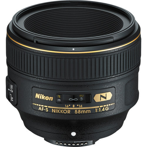 Nikon AF-S 58mm f/1.4G Lens Nikon