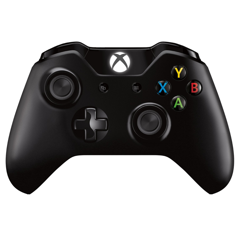 Xbox One Second Generation Wireless Controller - Black with 3.5mm jack Microsoft