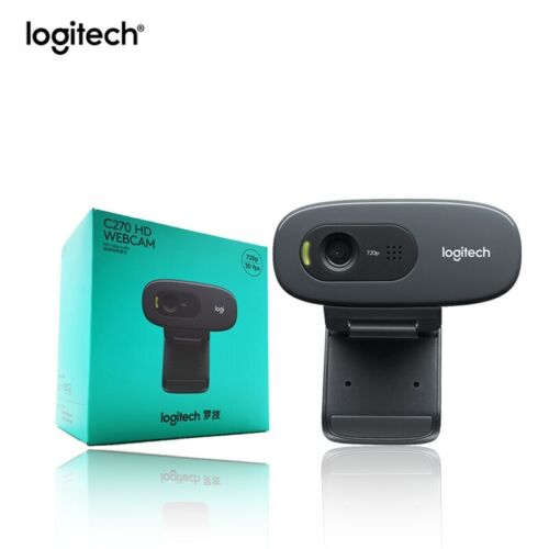 Logitech C270 Laptop or Desktop Webcam HD Built-in NoiseReducing and Widescreen Logitech