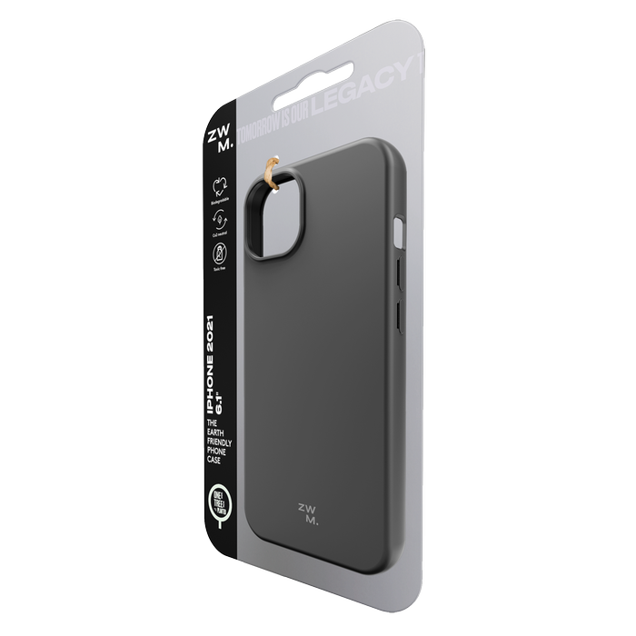 ZWM iPhone 13 Case (Black) - Slim, Durable & Stylish Protection