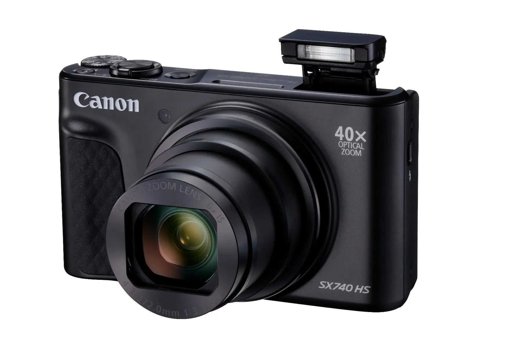 Canon PowerShot SX740 HS (Silver) – 20.3MP Compact Camera with 40× Optical Zoom & 4K UHD