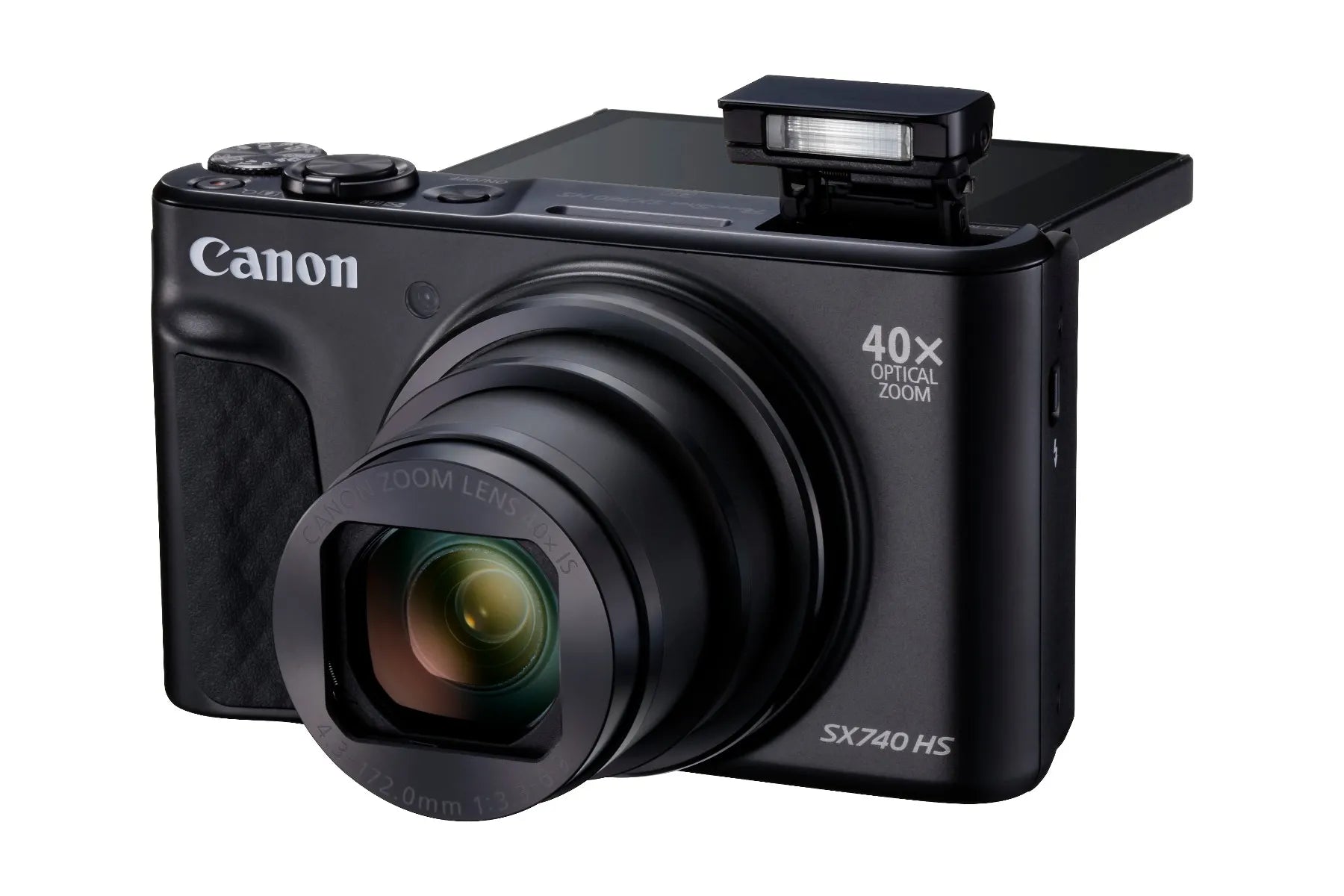Canon PowerShot SX740 HS (Silver) – 20.3MP Compact Camera with 40× Optical Zoom & 4K UHD