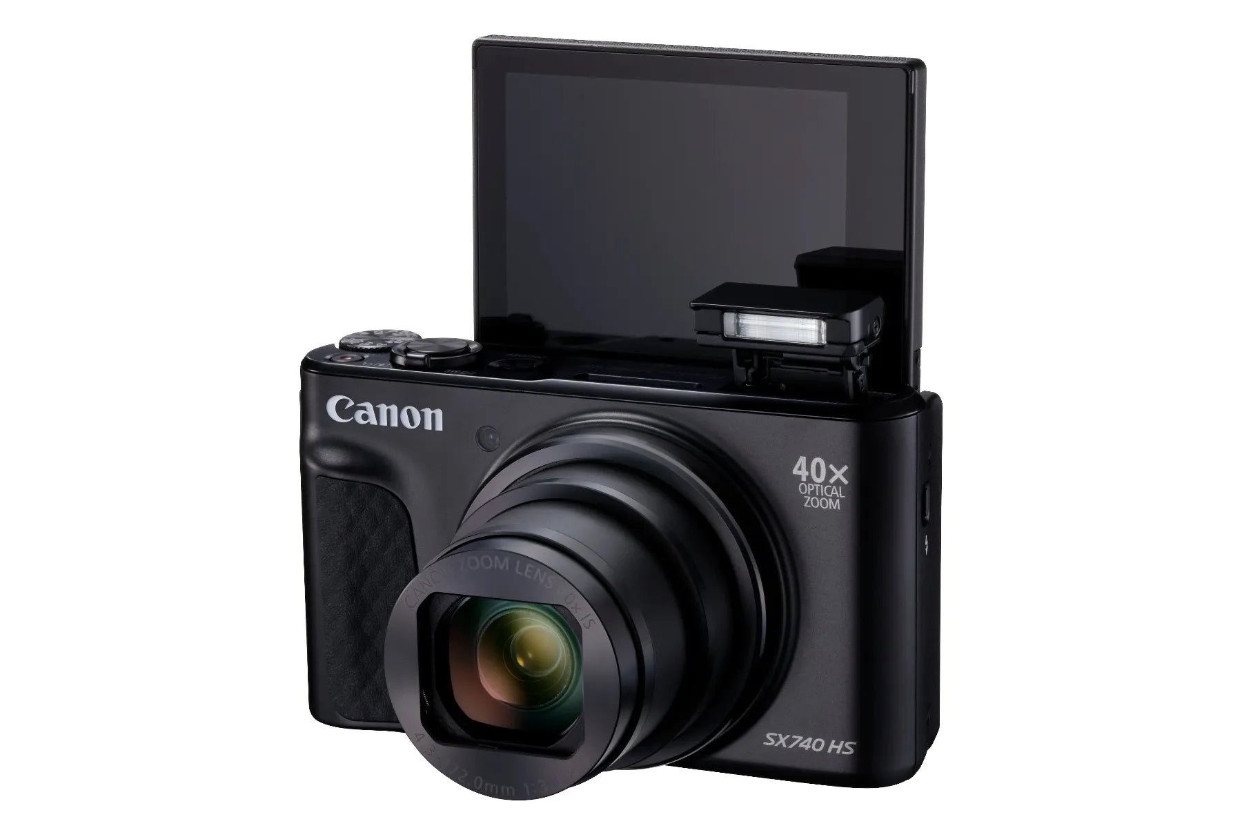 Canon PowerShot SX740 HS (Silver) – 20.3MP Compact Camera with 40× Optical Zoom & 4K UHD