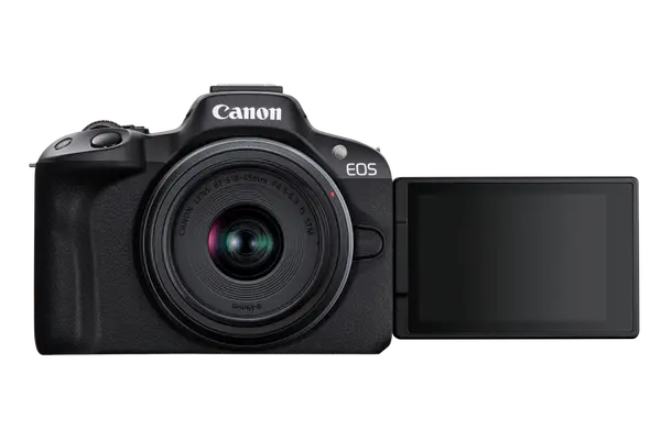 Canon EOS R50 Mirrorless Camera Body (Black) – 24.2MP APS-C, 4K Video, Dual Pixel