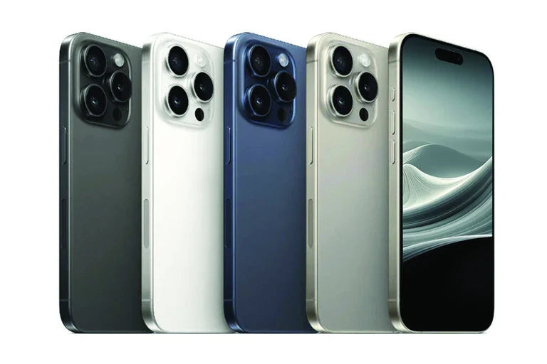Apple iPhone 15 Pro Max - 256GB / 512GB / 1TB - Black, White, Blue & Natural Titanium  - Acceptable - Refurbished