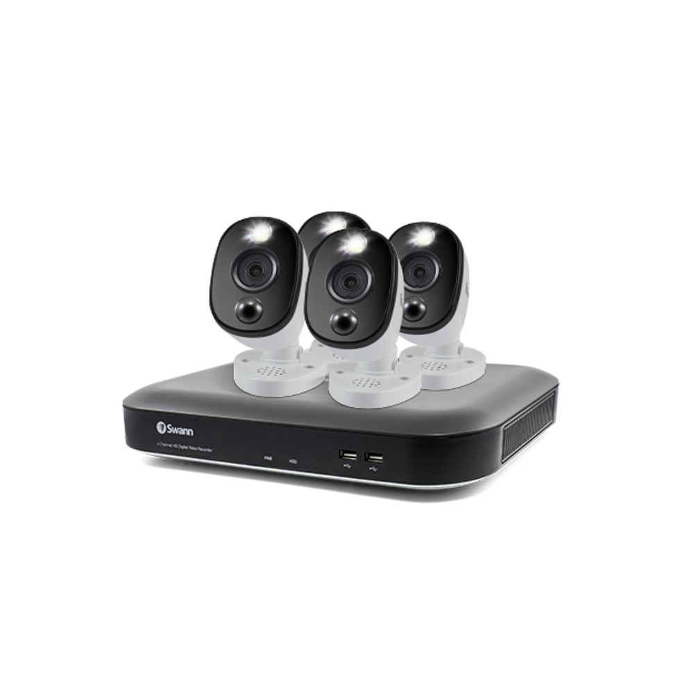 Swann 4 Camera 4 Channel 4K Ultra HD Smart Security System