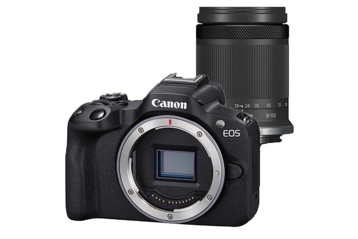 Canon EOS R50 Mirrorless Camera Kit with RF-S 18-150mm Lens Black