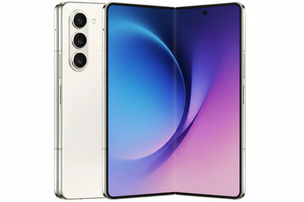 Samsung Galaxy Z Fold5 5G, 256GB, 512GB, 1TB, Phantom Black, Icy Blue, Cream - Good Refurbished Samsung