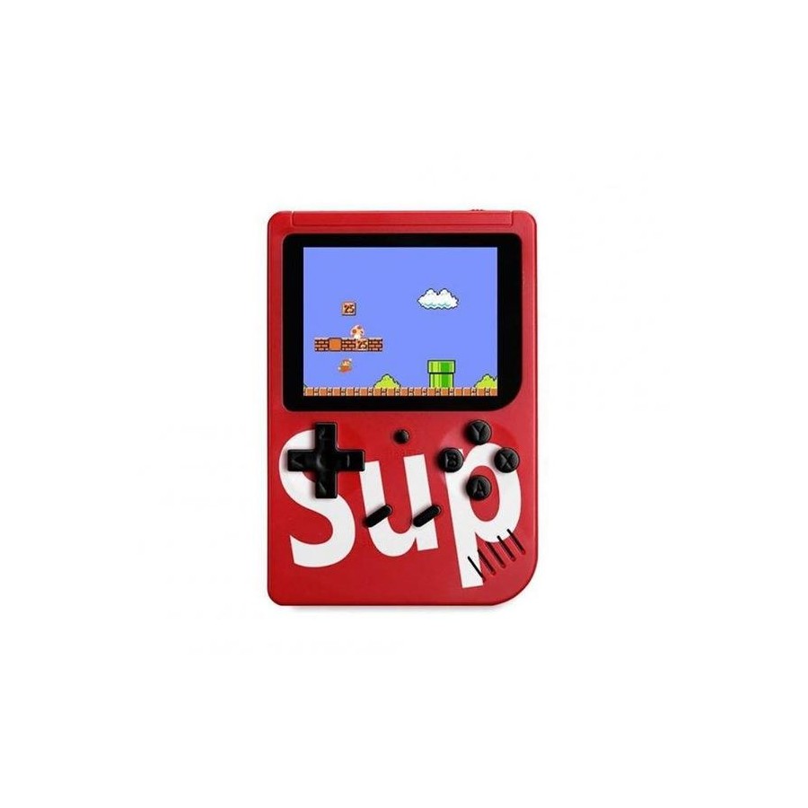 Portable Mini SUP 8-Bit Retro Handheld Game Console – 400-in-1 Classic Games, Pocket Video Player with Box – Nostalgic Childhood Toy for Boys