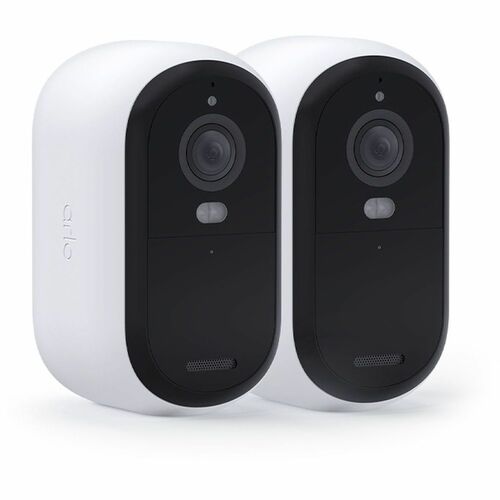 Arlo Essential Outdoor 2K Surveillance Camera – Pack of 2 – White