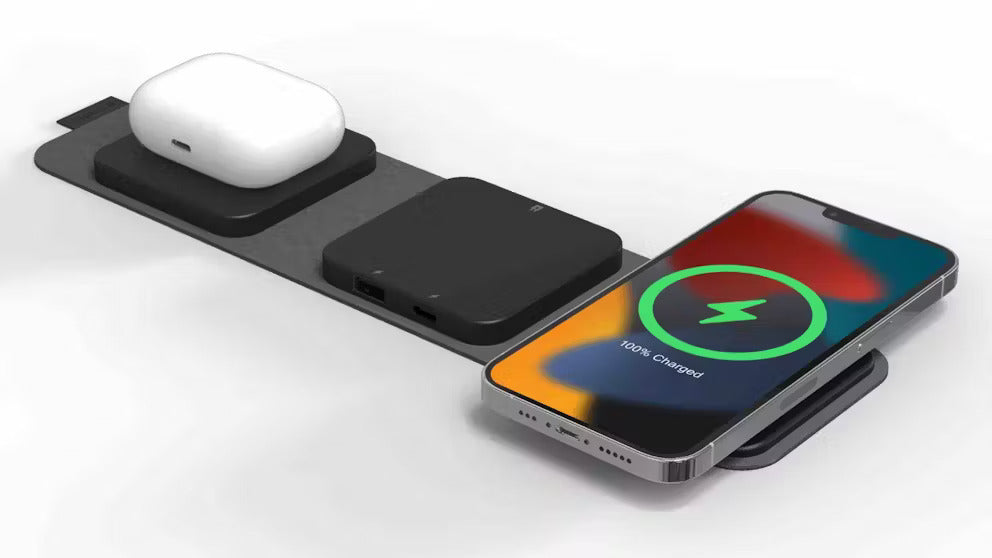 Mophie Snap+ Multi-Device Travel Charger – Universal Wireless Charging Kit - (AU version)