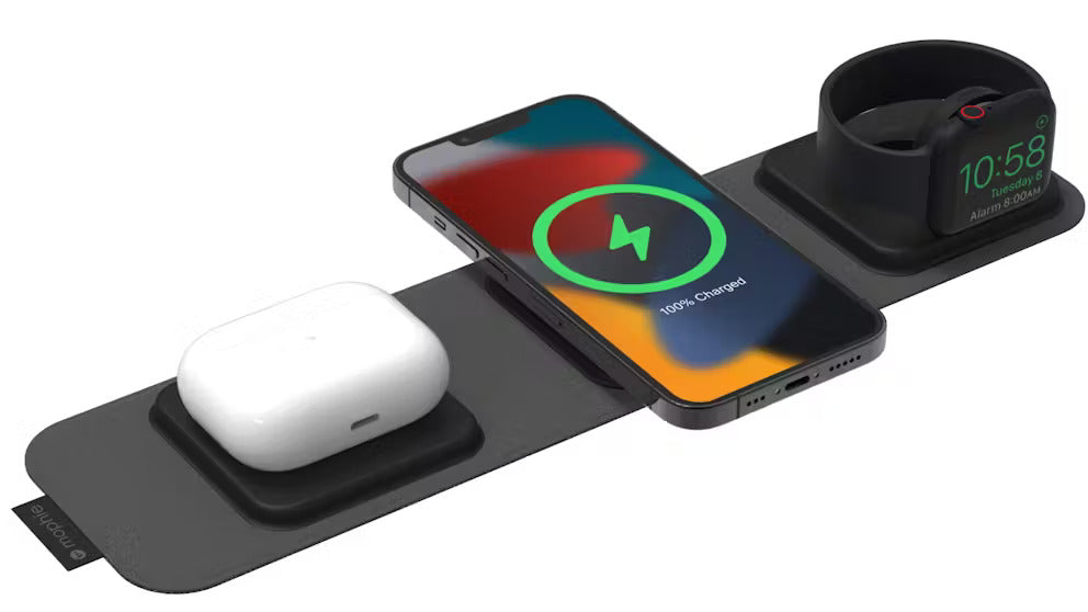 Mophie Snap+ Multi-Device Travel Charger – Universal Wireless Charging Kit - (AU version)