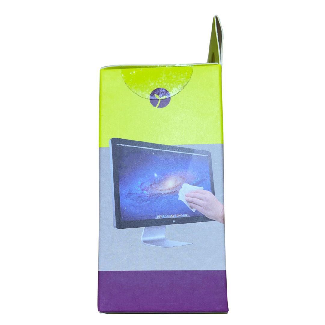 Sprout Screen Wipes for Glass Screens - Pack of 20, Anti-Static & Gentle Cleaning