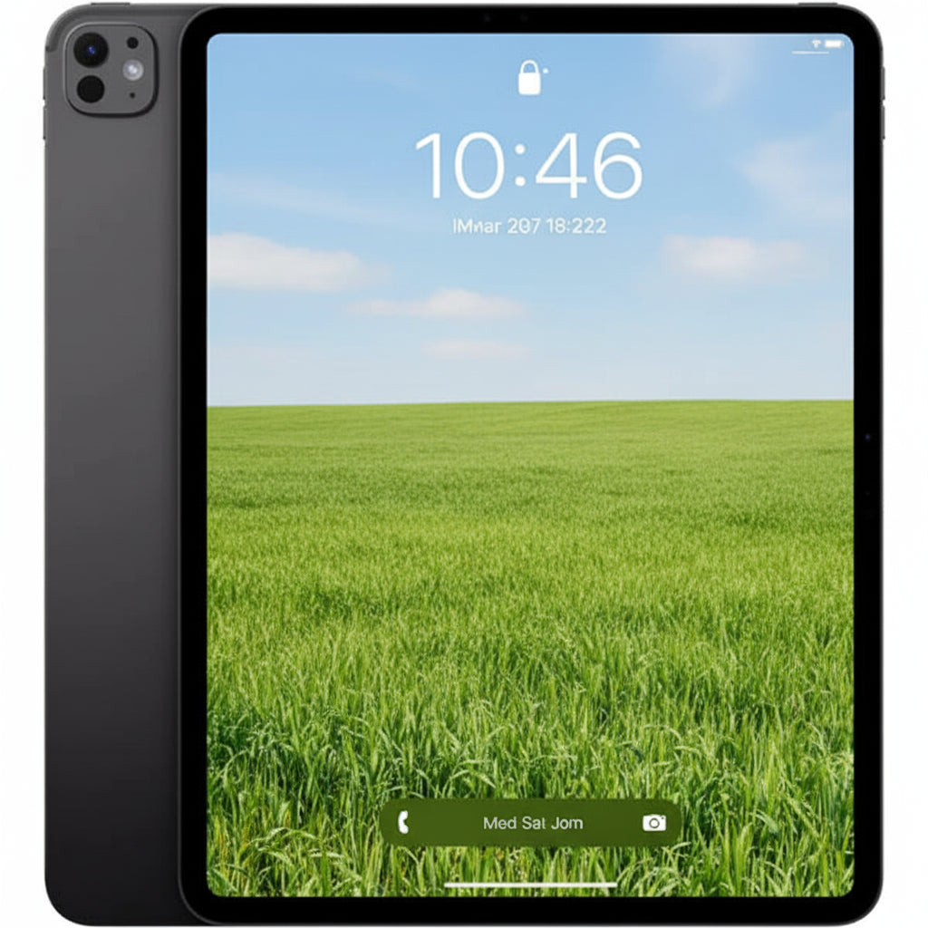 Apple IPad Pro 13 (M4)-1TB-5G Space Black- Std glass-pristine-Refurbished Apple