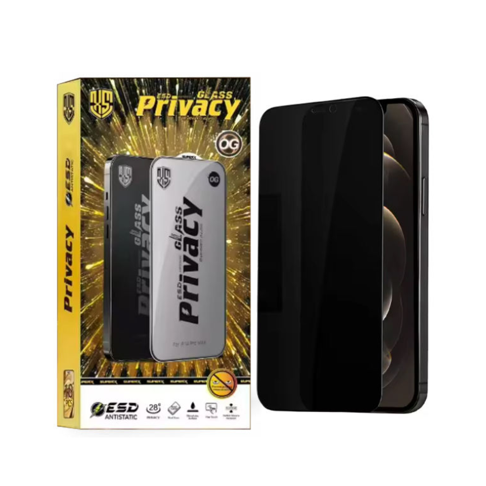 Tristar Privacy Tempered Glass Compatible with iPhone 11–17 Anti-Spy Protection