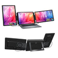 Trion 15.6 Inch FHD IPS Detachable Plug and Play LED Screen Extender Portable Monitor with Horizontal and Vertical Mode Trion