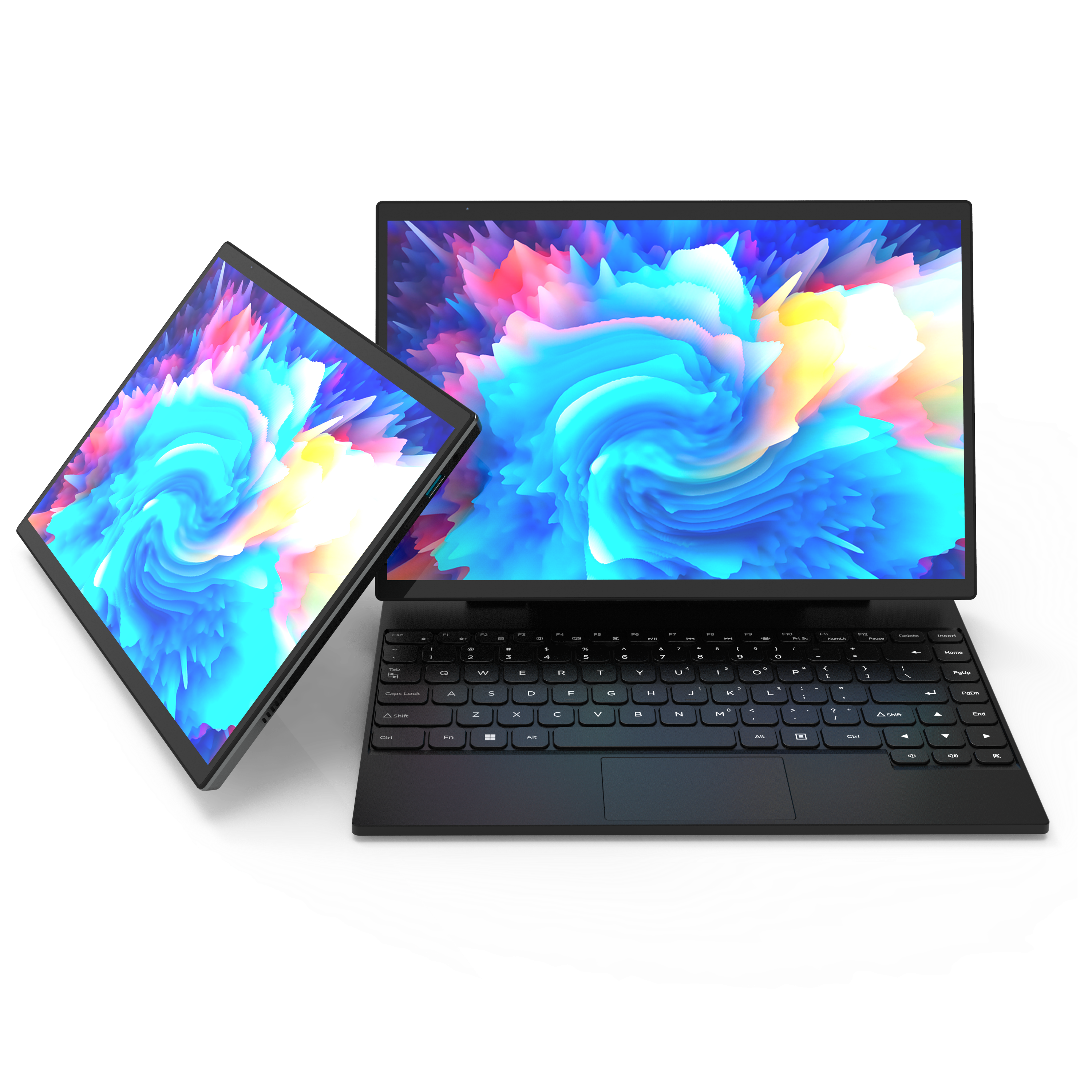 Trion Canvas Pro 14" 2-in-1 Touch Screen Laptop 12th Gen Intel Celeron-N95 16GB 512GB SSD Windows 11 - Grey