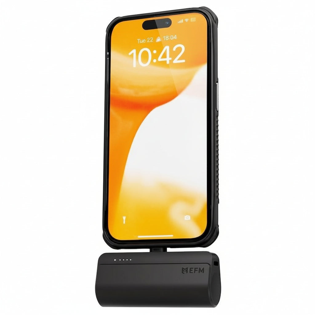 EFM Power On The Go 5K Power Bank Black – Pristine - Refurbished