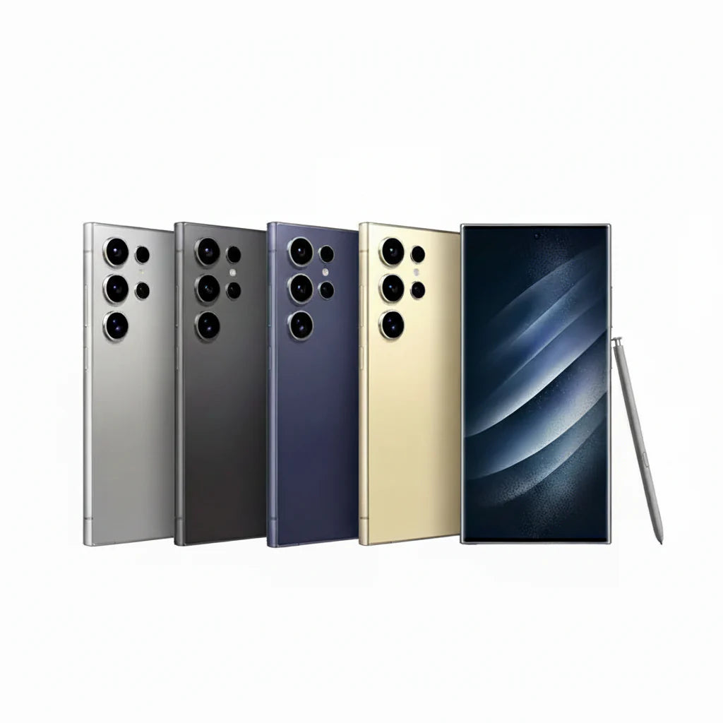 Galaxy S24 Ultra 256GB / 512GB / 1TB- Titanium Black Grey Violet Yellow Orange Blue Green Samsung