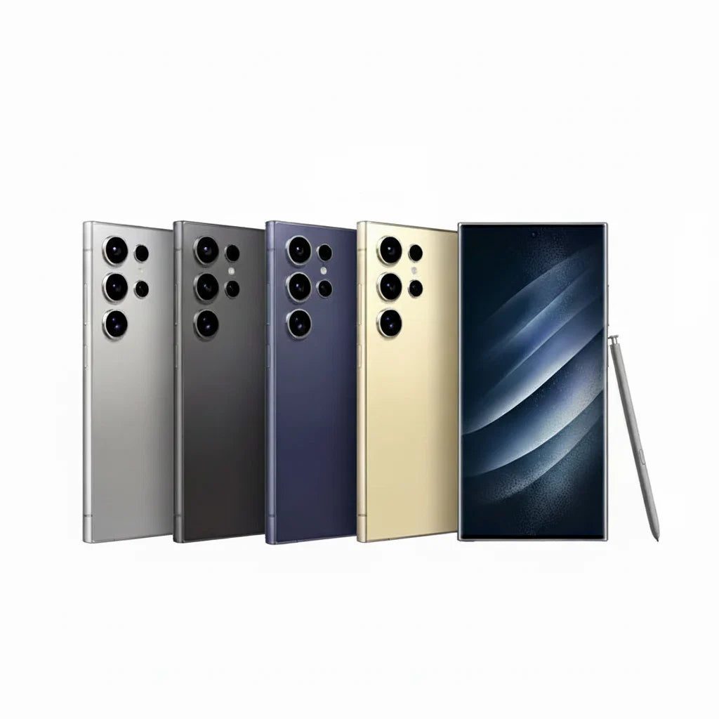 Galaxy S24 Ultra 256GB / 512GB / 1TB- Titanium Black Grey Violet Yellow Orange Blue Green Samsung