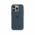 Apple iPhone 15 Pro Silicone Case with MagSafe Storm Blue (Copy) Tristar