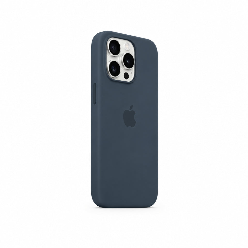 Apple iPhone 15 Pro Silicone Case with MagSafe Storm Blue (Copy) Tristar